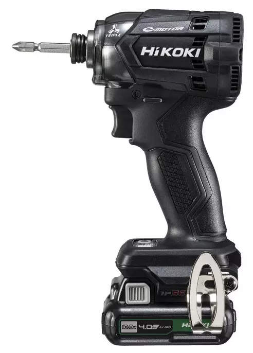 HIKOKI 10.8V インパクトドライバ (4.0AhバッテリBSL1240M×2、急速充電器UC12SL、ケース付) WH12DCA(2LB)