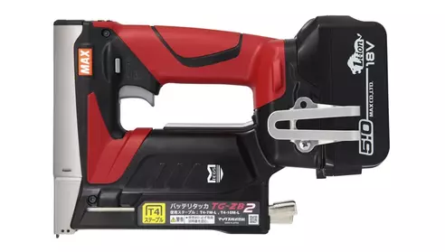 マックス 14.4V/18V 充電式タッカ (電池パック1個・充電器1個・キャリングケース付) TG-ZB2-BC/1850A