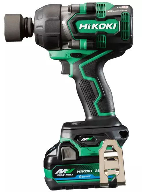 HiKOKI 36Vマルチボルト コードレスインパクトレンチ フルセット(マルチボルトバッテリBSL36A18BX×2個、充電器UC18YDL2、ケース付) WR36DE(2XPSZ) 