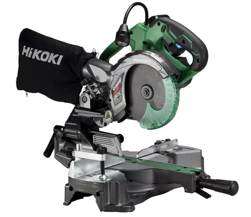 HiKOKI マルチボルト 36V 165mmコードレス卓上スライド丸のこ 黒鯱仕様 フルセット(バッテリBSL36A18BX、UC18YDL2付) C3606DRA(K)(XPSZ)