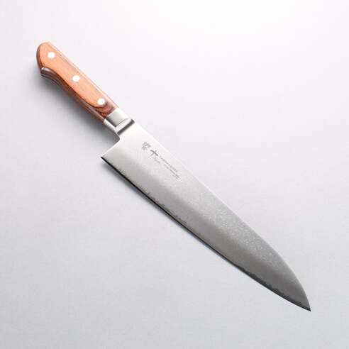 玉鋼 響十 63層 ダマスカス 牛刀包丁 240mm KP-1104