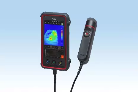 日本アビオニクス 赤外線サーモグラフィカメラ Thermo FLEX F50B-STD(測定視野角70°×70°)