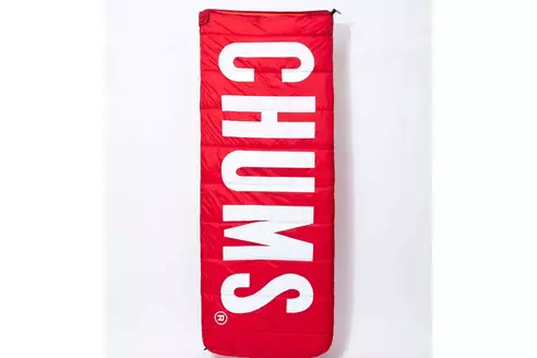 CHUMS Logo Sleeping Bag･Red