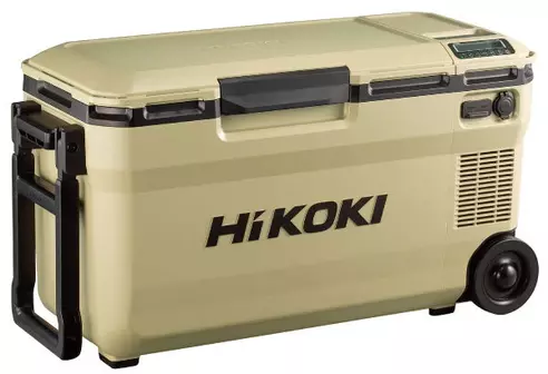 HiKOKI 18V/14.4V コードレス冷温庫 36L 3電源対応 本体+バッテリBSL36B18X付 UL18DE(WMBZ) サンドベージュ 
