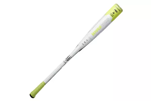 【大人用】美津和タイガー ハイパーウィップ ワンサイドダブル ホワイト×イエロー(FRP製／840cm／700g)