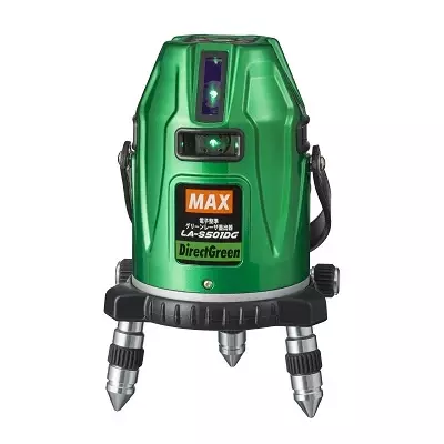 マックス グリーンレーザー墨出し器 矩十字 LA-S501DG