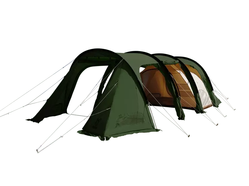 レンタル DOD カマボコテント3L（カーキ） |キャンプ用品レンタルなら