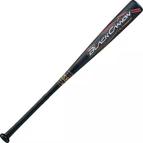 【大人用】ZETT ブラックキャノンAパワー(FRP製／84cm／700g／軟式用／ブラック)
