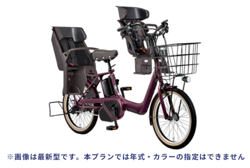 子ども2人乗せタイプ(前後)に関するレンタル品一覧 | 電動自転車 