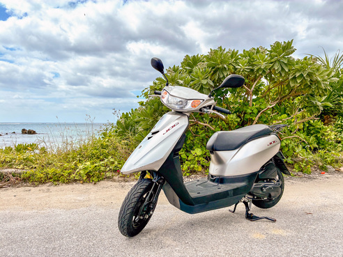 レンタルスクーター【ヤマハ製原付バイク（50cc）】