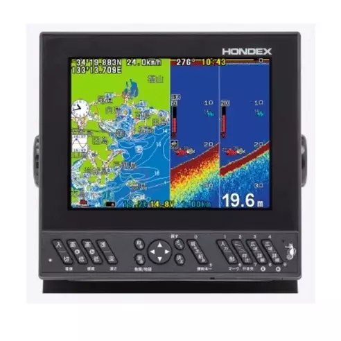 ホンデックス ホンデックス HE-8S2 8.4型液晶プロッターデジタル魚探 TD25仕様セット