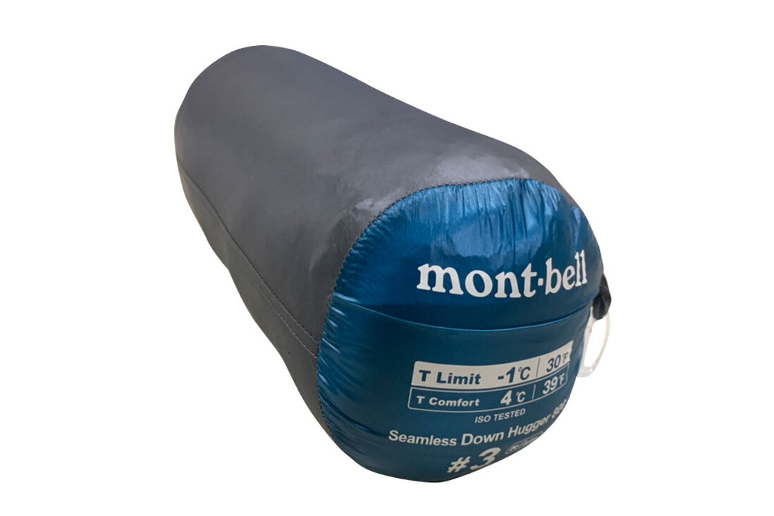 モンベル】シームレスダウンハガー800#3 R/ZIP サンライズレッド