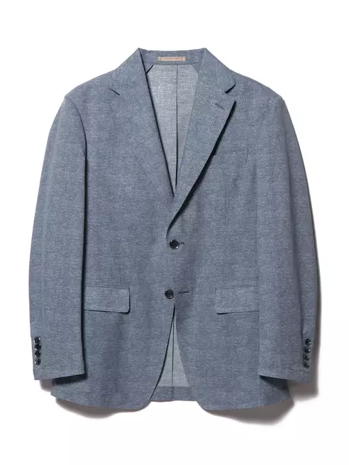2Bセットアップジャケット<COOL DOTS®> チャコールグレー L