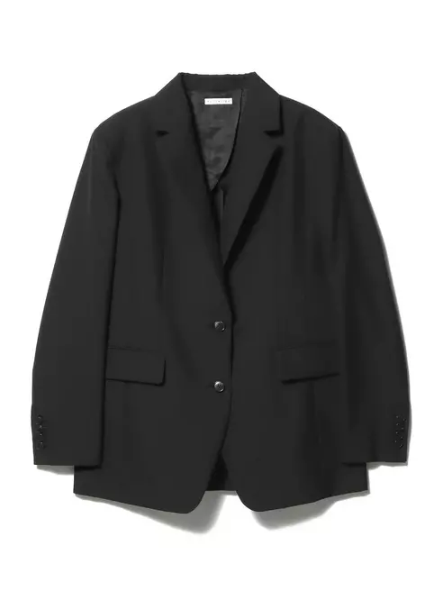 ウールモヘヤ バックベルト ジャケット