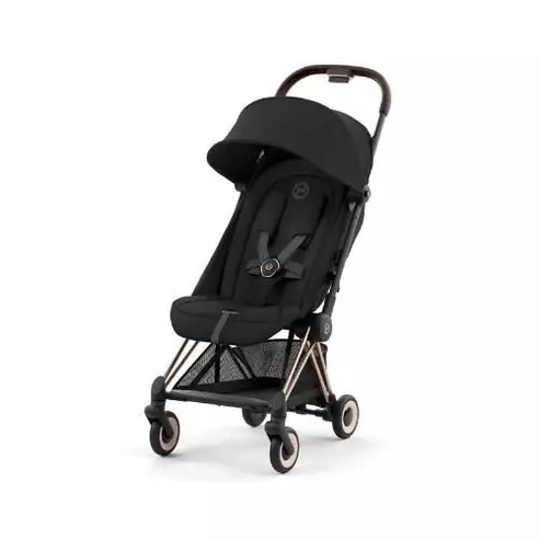 【リユース品】コヤ A型ベビーカー サイベックス(cybex)（ローズゴールド×ミラージュグレー）