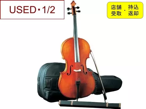 *260501【USED】分数チェロ Eastman VC100ｾｯﾄ1/2 [RU704]