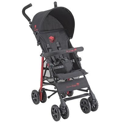 【リユース品】J is for Jeep スポーツ スタンダード ジープ(Jeep) B型ベビーカー（ブラック＆レッド）