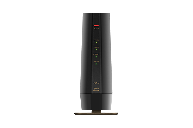 BUFFALO Wi-Fiルーター 2台セット WSR-5400AX6S マットブラック 