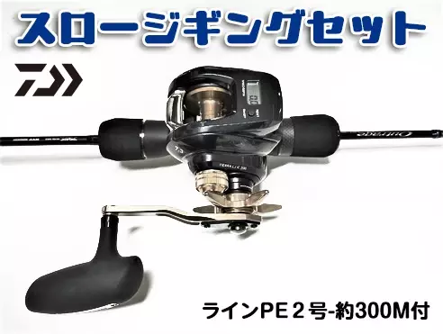 DAIWA お手軽スロージギングセット（オールラウンド右ハンドル）