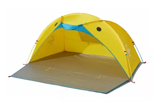 CHUMS Booby Face Sunshade・Yellow/Blue