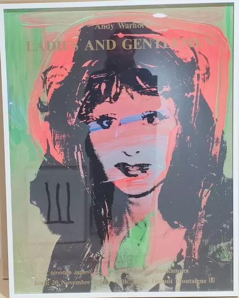 Ladies and Gentlemen Poster by アンディーウォーホル