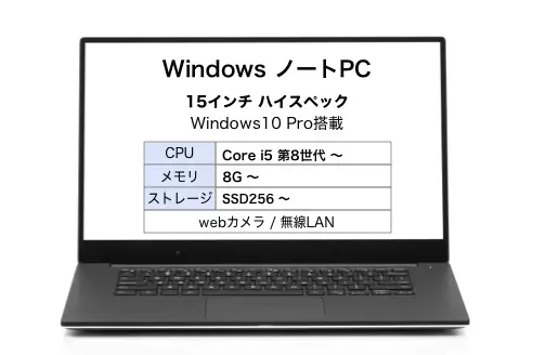 【法人専用】Windows ノートパソコン ハイスペック
