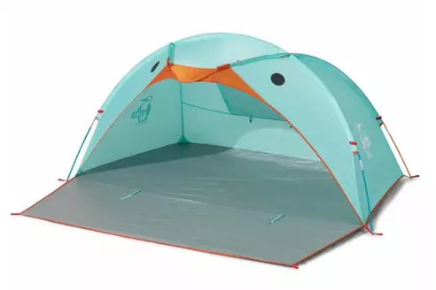 CHUMS Booby Face Sunshade・Teal/Orange
