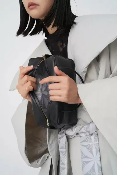 ［新品］RIKYU BAG- Unisex Nishijin Black - F