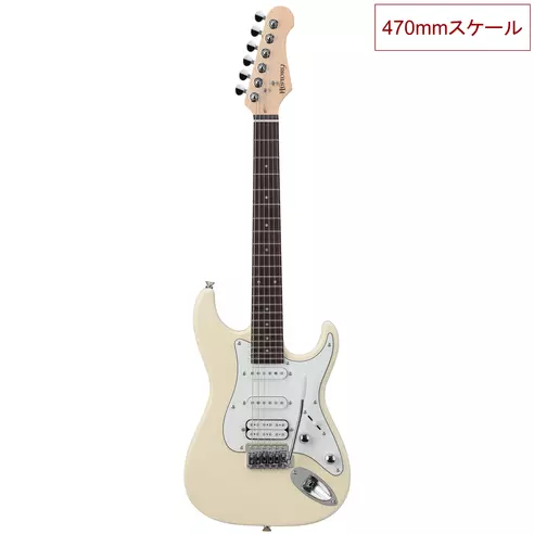 【新品】ミニエレキギター HISTORY HSE-Perf/XS/WHT [RS607]