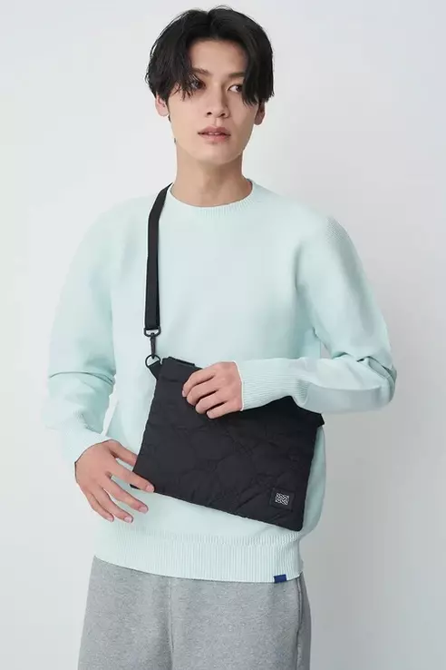 ［新品］カポックキルトサコッシュ - Unisex