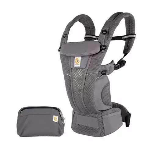 【リユース品】オムニ ブリーズ エルゴベビー(ergobaby) 抱っこ紐・おんぶ紐（セージグリーン）